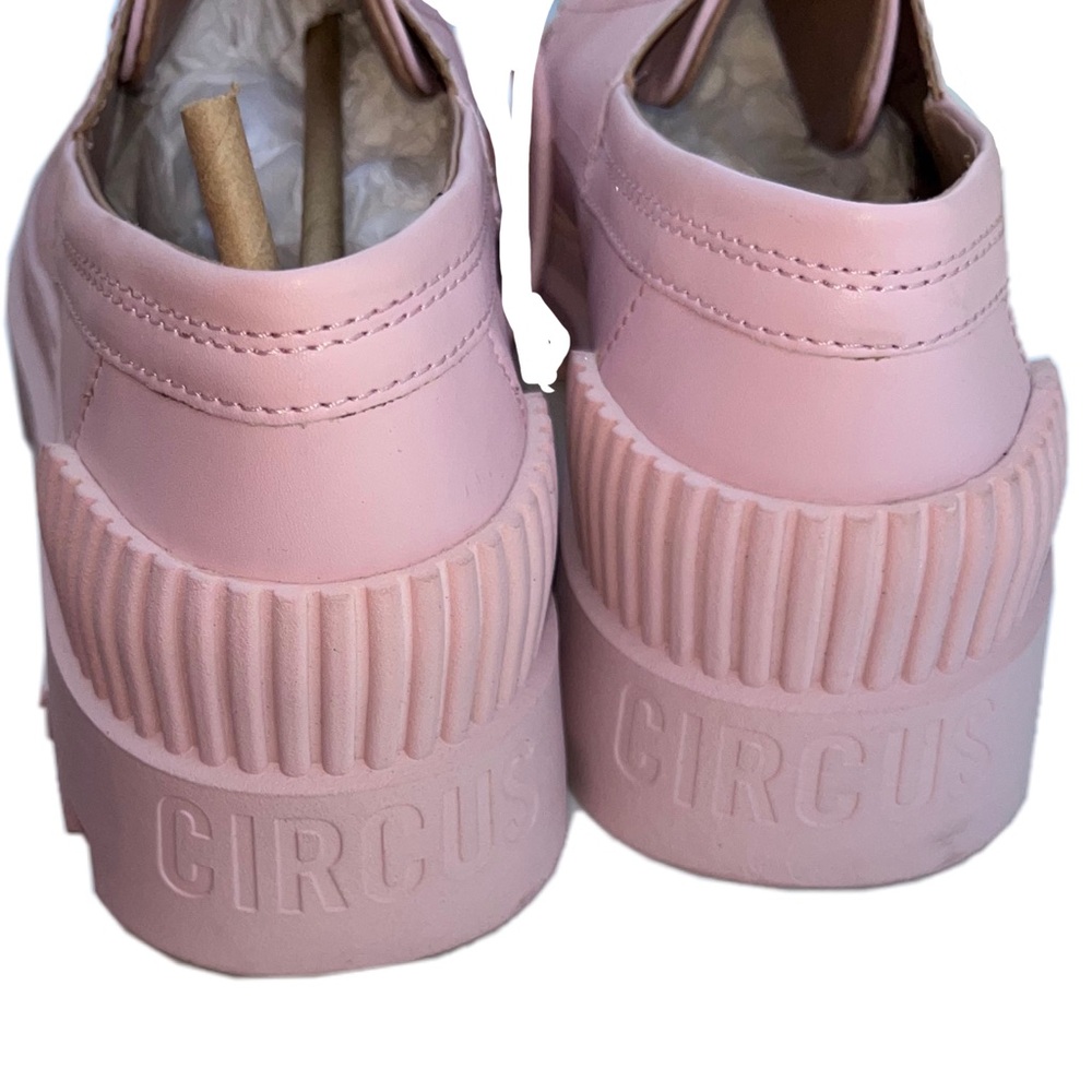 Circus NY by Sam edelman ISA Oxford size 8.5 pink lug platform - Picture 4 of 6
